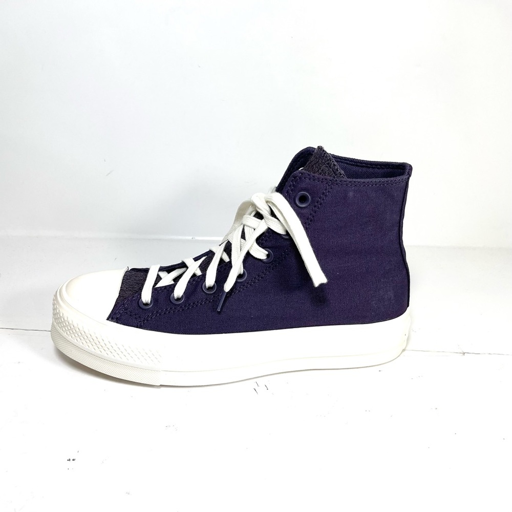 Converse CTAS Lift Sneakers Women’s Size‎ 9 Platform High Top Dark Raisin